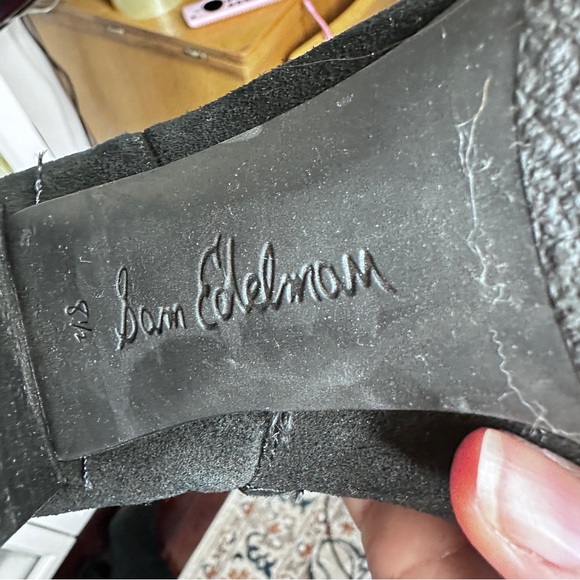 Sam Edelman Caprice Suede Knee-High Boot - Picture 11 of 11